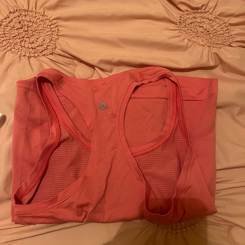 Pink Lululemon Swiftly Tech Racerback - Picture 2 of 3